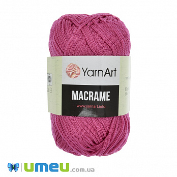 Пряжа YarnArt Macrame 90 г, 130 м, Малинова 140 (YAR-038445)