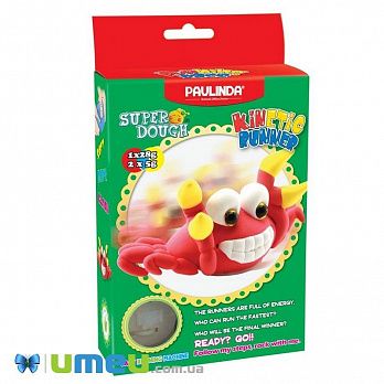 Маса для ліплення Paulinda Super Dough Running Race Краб заводний механізм (DIF-043519)