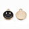 /p53542-podveska-metal-smaylik-cherniy-svetloe-zoloto-14-5x12x1-5-mm/