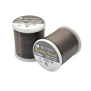 Нить для бисера Miyuki 06, Коричневая темная, 50 м (MUL-045282)