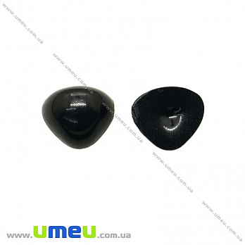 Носик клейовий, 8х7 мм, Чорний (DIF-023211)