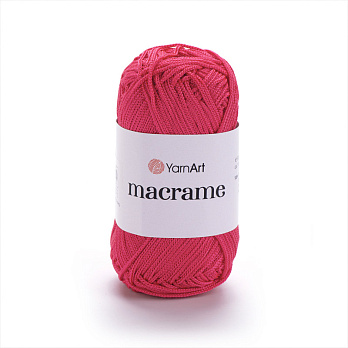 Шнур Macrame YarnArt 90 г, 130 м, Малиновий 163 (YAR-063071)