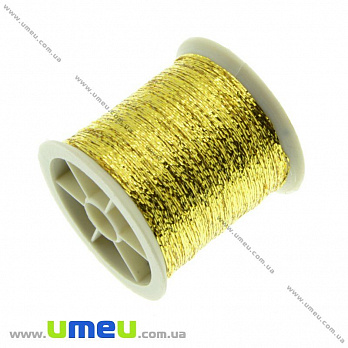Нитка металізована Люрекс, Золотиста (MUL-017639)