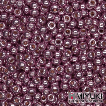 Бісер японський Miyuki круглий RR 11/0 №4218 Duracoat Galvanized, Бордовий (BIS-045709)