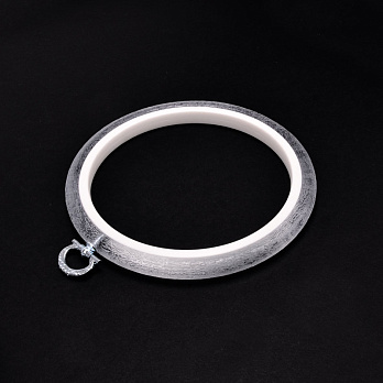Пяльці-рамка NURGE круглі пластикові 13,5 см, Прозорі (MUL-053314)