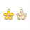 /p53833-podveska-metal-cvetok-zheltiy-13x16x3-mm-zoloto/