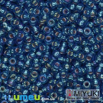 Бісер японський Miyuki круглий RR 11/0 №1025, Блакитний АВ (BIS-045667)