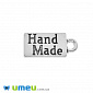 Підвіска метал. Hand Made, 14,5х6,5 мм, Античне срібло (POD-049534)