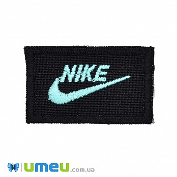 Термоаппликация Nike, 4х2,5 см, Мятная (APL-038197)