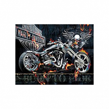 Набір алмазного живопису на підрамнику 30х20 см, Harley-Davidson (SXM-051427)