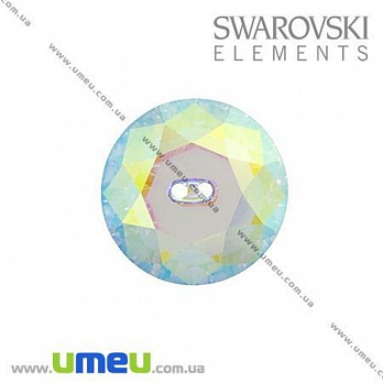[Архив] Пуговица Swarovski 3014 Crystal AB, 14 мм, Круглая (PUG-005517)