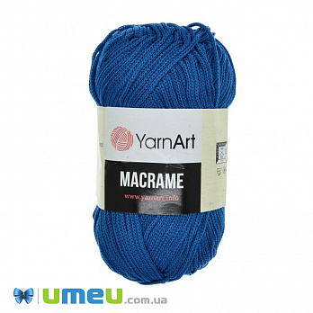 Пряжа YarnArt Macrame 90 г, 130 м, Синяя 139 (YAR-038449)