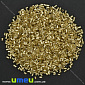 Бісер китайський рубка, 2,2 мм, Золотистий блискучий (BIS-026179)