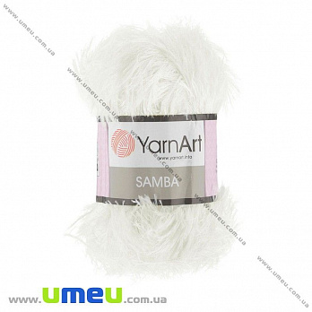 Пряжа YarnArt Samba 100 г, 150 м, Кремовая 830 (YAR-025474)
