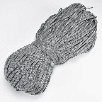 Шнур для макраме, 4 мм, Серый, Полипропилен (LEN-062965)