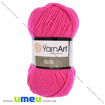 Пряжа YarnArt Elite 100 г, 300 м, Рожева 72 (YAR-023274)