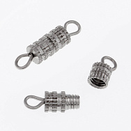 Замок гвинтовий, Темне срібло, 15х3,5 мм (ZAM-055691)