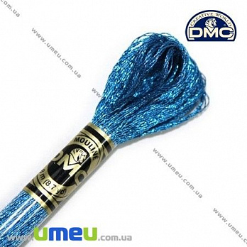 Муліне DMC Jewel E3843, Світло-блакитний сапфір, Сяйво дорогоцінних каменів (DMC-006330)