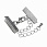 /p55767-zamok-karabin-iz-nerzh-st-s-zazhimami-20x7-mm-temnoe-serebro/