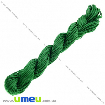 Нейлоновий шнур, 1 мм, Зелений (LEN-021923)