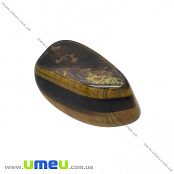 Галтовка Тигрове око, 25х15х11 мм (POD-033277)