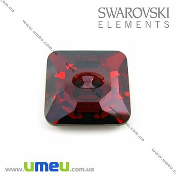 [Архів] Гудзик Swarovski 3017 Red Magma, 10х10 мм, Квадратний (PUG-005506)